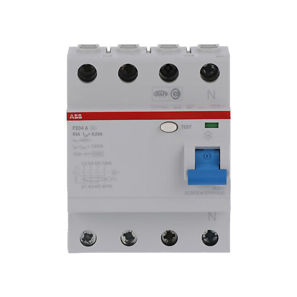 ABB FI-Schutzschalter pro M Compact F204A-63/0,03